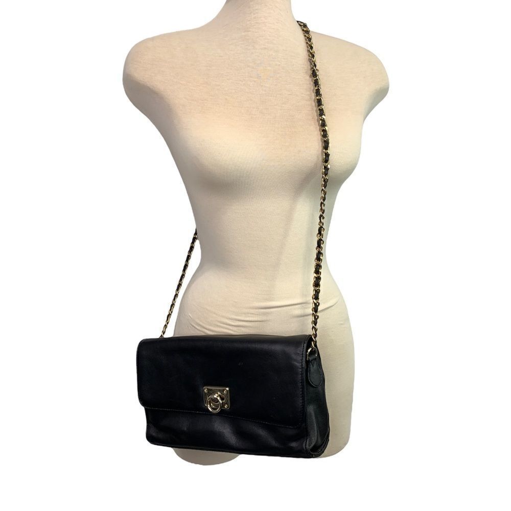 GIANI Bernini Vintage Leather Chain Bag